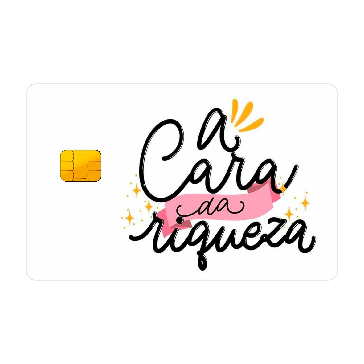 CAPACARD - Película Adesiva Para Cartão - A Cara Da Riqueza CAPACARD - Película Adesiva Para Cartão - A Cara Da Riqueza